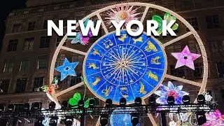 Saks Fifth Avenue Holiday Light Show 2023 (Christmas in New York City)