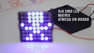 Arduino SMD LED Matrix 8x8: The all-in-one board