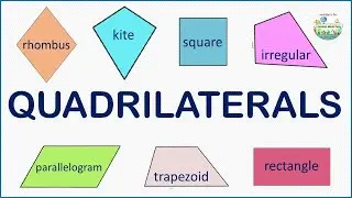 The Easiest way to identify the types of Quadrilaterals and their properties