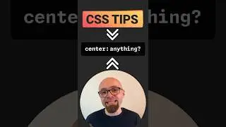 Center ANYTHING in CSS With This Line of Code #css #csstips