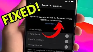 [Fixed] ✅ A Problem Was Detected With The Truedepth Camera. Face Id Has Been Disabled | Zk Guides