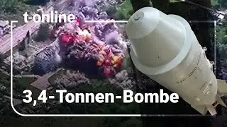 Angriff in der Ukraine: Russland setzt erstmals 3,4-Tonnen-Gleitbombe ein