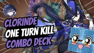 💀 THIS CLORINDE OTK DECK FREEZE TOO!! 💀 | Genshin Impact TCG