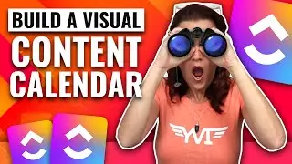 How to use ClickUp to build an easy visual Content Calendar | ClickUp for Social Media Marketing