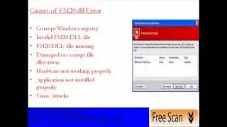 Fix FM20.dll Error