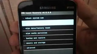 Установка рут  прав суперпользователя в телефоне андроиде Samsung  через  ClockworkMod recovery