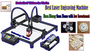 Best Business Idea from home with Mini Laser Engraving Machine with Less Investment