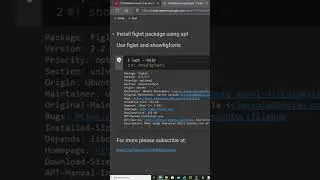 Linux Ubuntu: Use ‘apt —help’ to see the apt package manager options