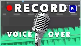 How To Record A Voiceover In Premiere Pro 2022