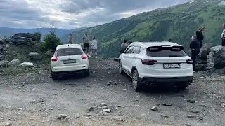 Катон-Карагай. Off road на Geely Coolray. Лучше, чем Швейцария. Размыло дорогу на Рахманы.