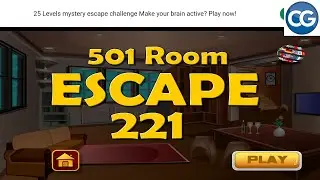 [Walkthrough] Classic Door Escape level 221 - 501 Room escape 221 - Complete Game