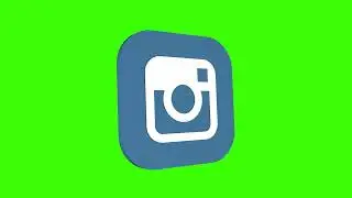 Green Screen Animation | Instagram Icon Loop | Royalty-Free