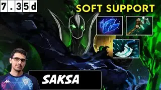Saksa Rubick Soft Support - Dota 2 Patch 7.35d Pro Pub Gameplay