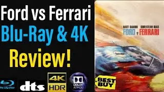 “Ford vs Ferrari” (2019) Blu-Ray & 4K Review!