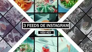 3 FEEDS de Instagram - Pink, Grey, Tropical - VEDJ #23