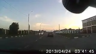 Авария в Грозном