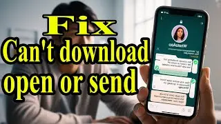 How to Fix WhatsApp Media Issues: Downloading & Sending Images, Videos, and Audios