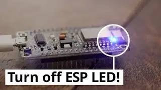 ESP: turn on or off the internal blue LED!