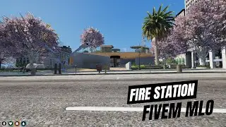 Fire Station Fivem MLO | Interior & map for Roleplay | Tebex MLO