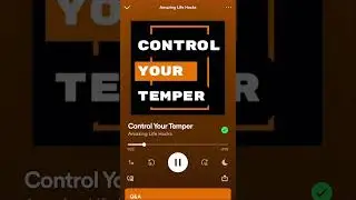 Control Your Temper