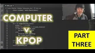 [Live coding] Computer converts Kpop songs into piano covers PART 3