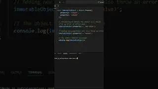 immutable object in javascript 