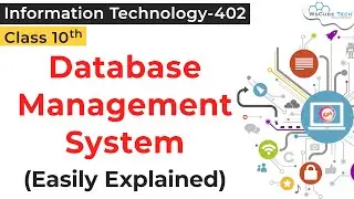 Database Management System Class 10 IT | Concepts of DBMS IT 402 Class 10 | DBMS in IT Class 10