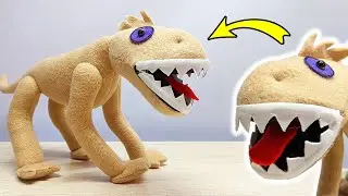 🔥 BEHEMOTH Plush TOY DIY. Trevor Henderson Creatures. How To Make Doll SCP - Handmade Monster