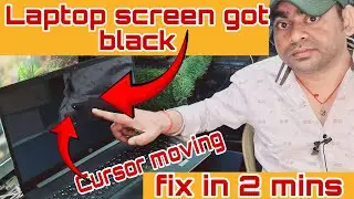 FIX Black Screen with Cursor in Windows 10/11 (2025 Easiest Method)