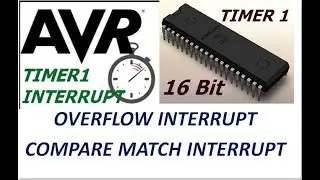 AVR - INTERRUPTS Made Easy Part 3. TIMER 1 (16bit) Interruts