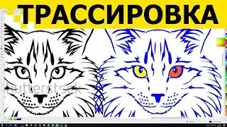 Перевод растра в вектор 🍀 Трассировка изображений фото Как сделать в CorelDraw Корел Дро вектор Урок