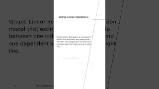 Linear regression: Definition,  Simple & Multiple Linear Regression, Positive & Negative Linear reg