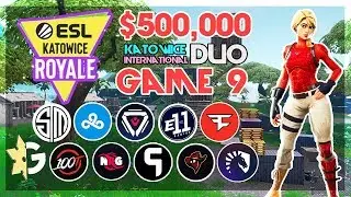 $500,000 🥊ESL Katowice Duo🥊 Game 9 Viewing Party (Fortnite)