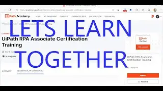 UiPath UiPath RPA Associate Certification Training | Live Learning