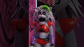Cassie... HOW DID YOU GET UP THERE??!! [FNAF SB RUIN/Blender] *Shorts* #fnaf #fnafmeme #fnafsb
