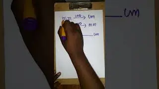 mm to cm, cm to mm