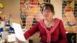 Artist Interview: Jann Haworth answers questions from pupils at Gomersal Primary School