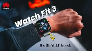 HUAWEI Watch Fit 3: I Did NOT Expect This! Amazing Value, Ultra Smooth, Android/iOS Support 🔥