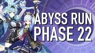 Spiral Abyss Run - 12F with Eula and Ayaka - August 2021 First Half [Genshin Impact 2.0]
