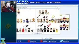 Art Stream: Final Fantasy VII Pixel Minis