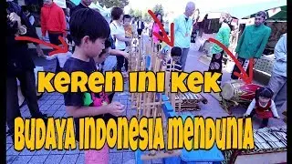 KEREN!! ORANG JEPANG MAIN ANGKLUNG DAN GAMELAN BUDAYA INDONESIA MENDUNIA