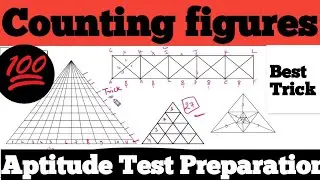 Aptitude test preparation for campus placement || Counting figure tricks