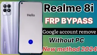 Realme 8i / FRP BYPASS || Android 13 without PC (RMX3151) Google account remove
