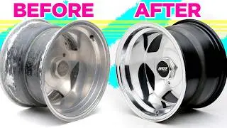 How to: Hand Polish & Restore Aluminum Alloy Wheels - Complete Tutorial!