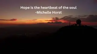 Hope is important because.. 