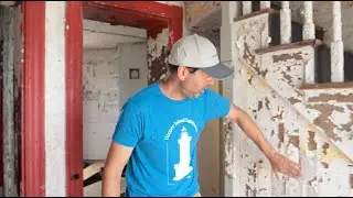 Inside Wolf Trap Lighthouse with the New Owner