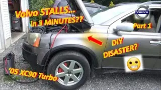 (Pt1) Volvo From HELL...STALLS in 3 Minutes?! (05 XC90 Turbo)