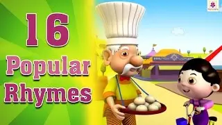 Periwinkle Nursery Rhymes Part 3 | 16 Popular Rhymes Compilation | Peter The Clown and More!