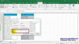 How to remove all punctuation marks (comma, quotation, apostrophe) from cells in Excel