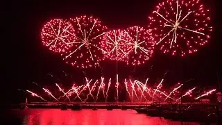 【4K】2014/3/30 Digital Starmine in Atami Japan 春季熱海海上花火大会 デジタルスターマイン